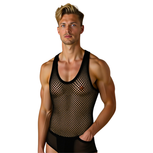 Baxter Mesh Master Fishnet Bodysuit